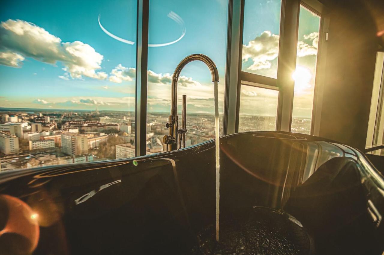 Wanna Na 20 Pietrze, City View, Hanza Tower Štetín Exteriér fotografie