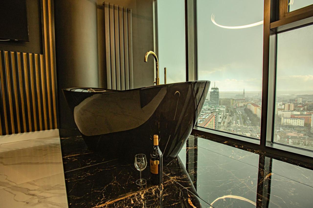 Wanna Na 20 Pietrze, City View, Hanza Tower Štetín Exteriér fotografie