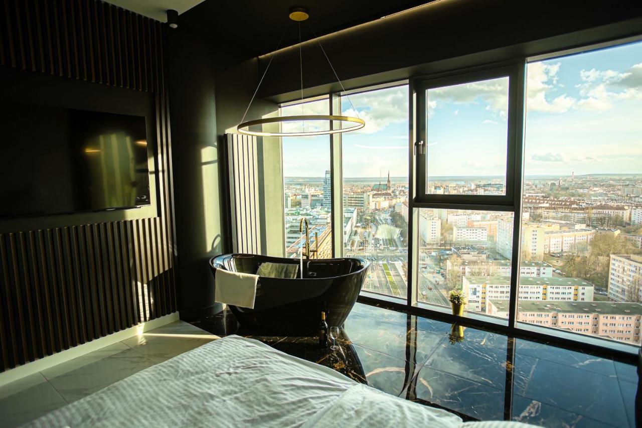 Wanna Na 20 Pietrze, City View, Hanza Tower Štetín Exteriér fotografie