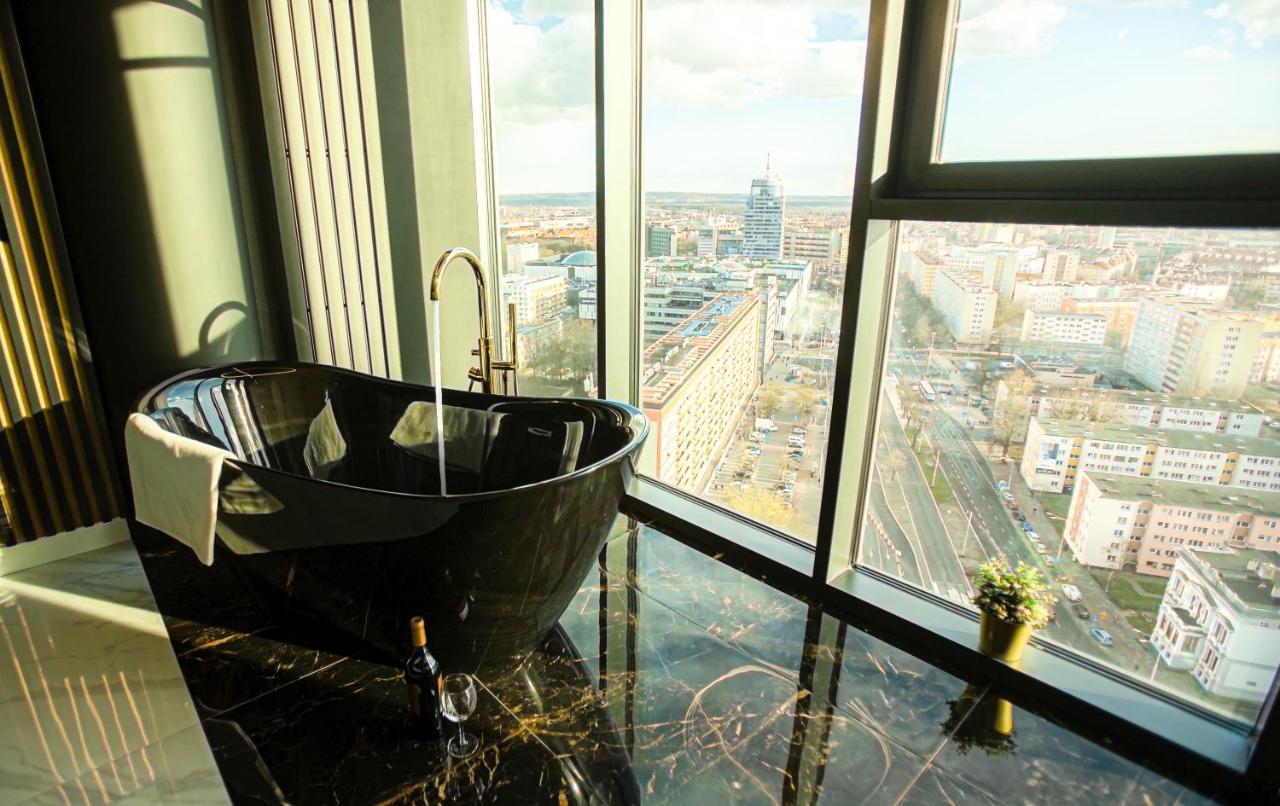 Wanna Na 20 Pietrze, City View, Hanza Tower Štetín Exteriér fotografie