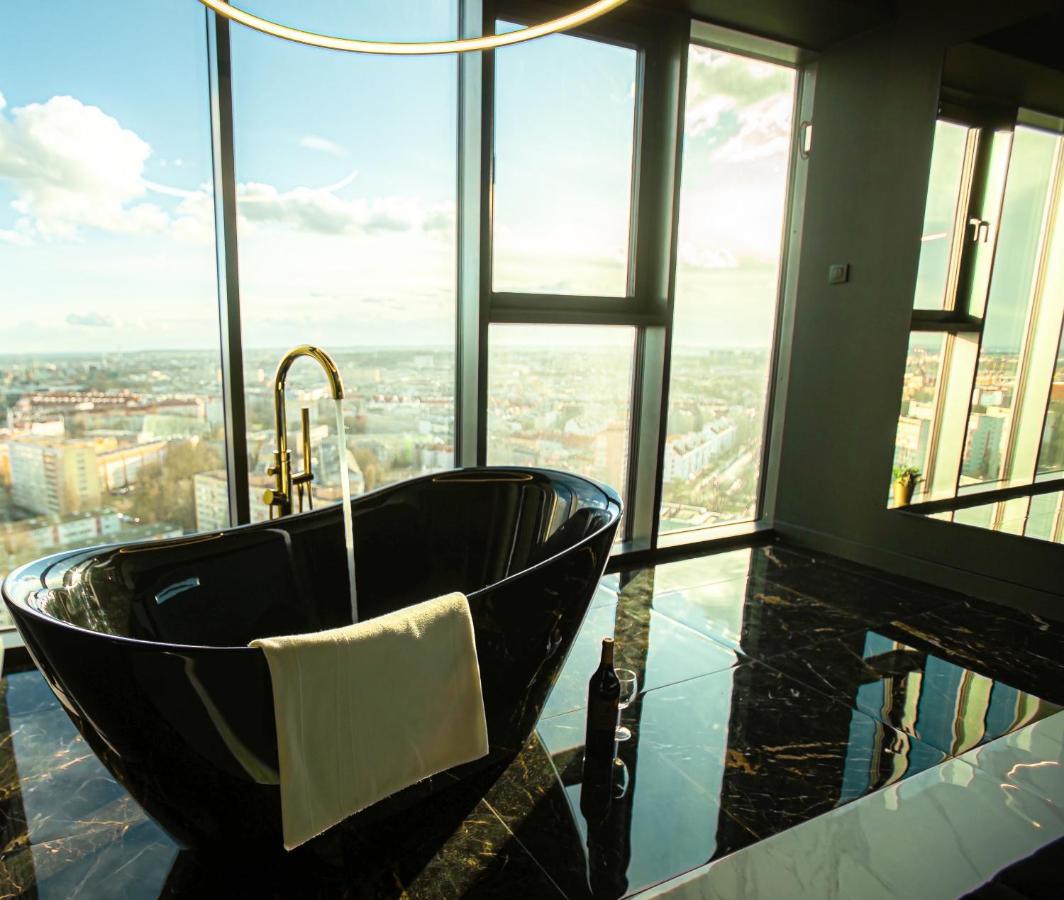 Wanna Na 20 Pietrze, City View, Hanza Tower Štetín Exteriér fotografie